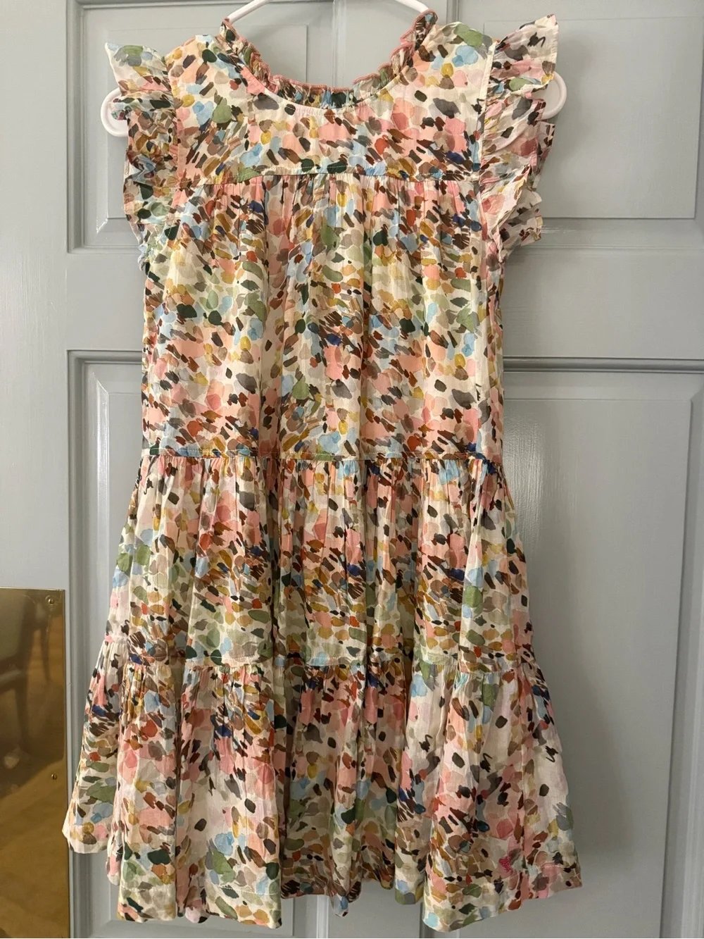 Pink Chicken Kalani dress in watercolor brush size 10 beautiful!